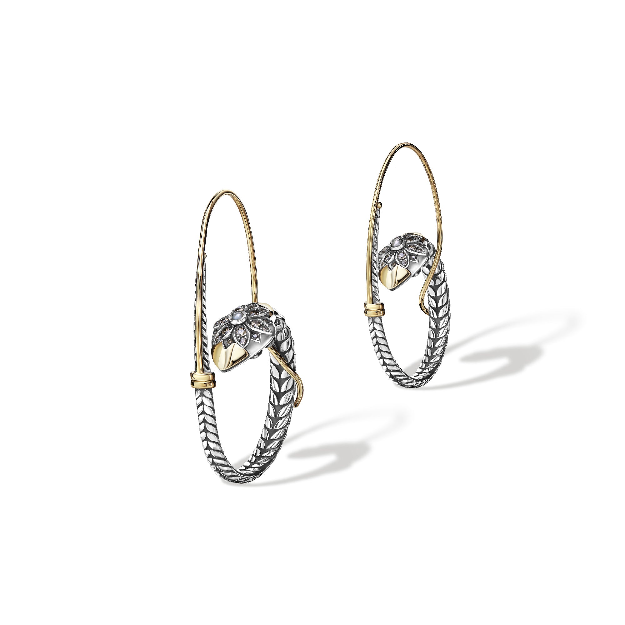 أقراط الأفعى الزهرية