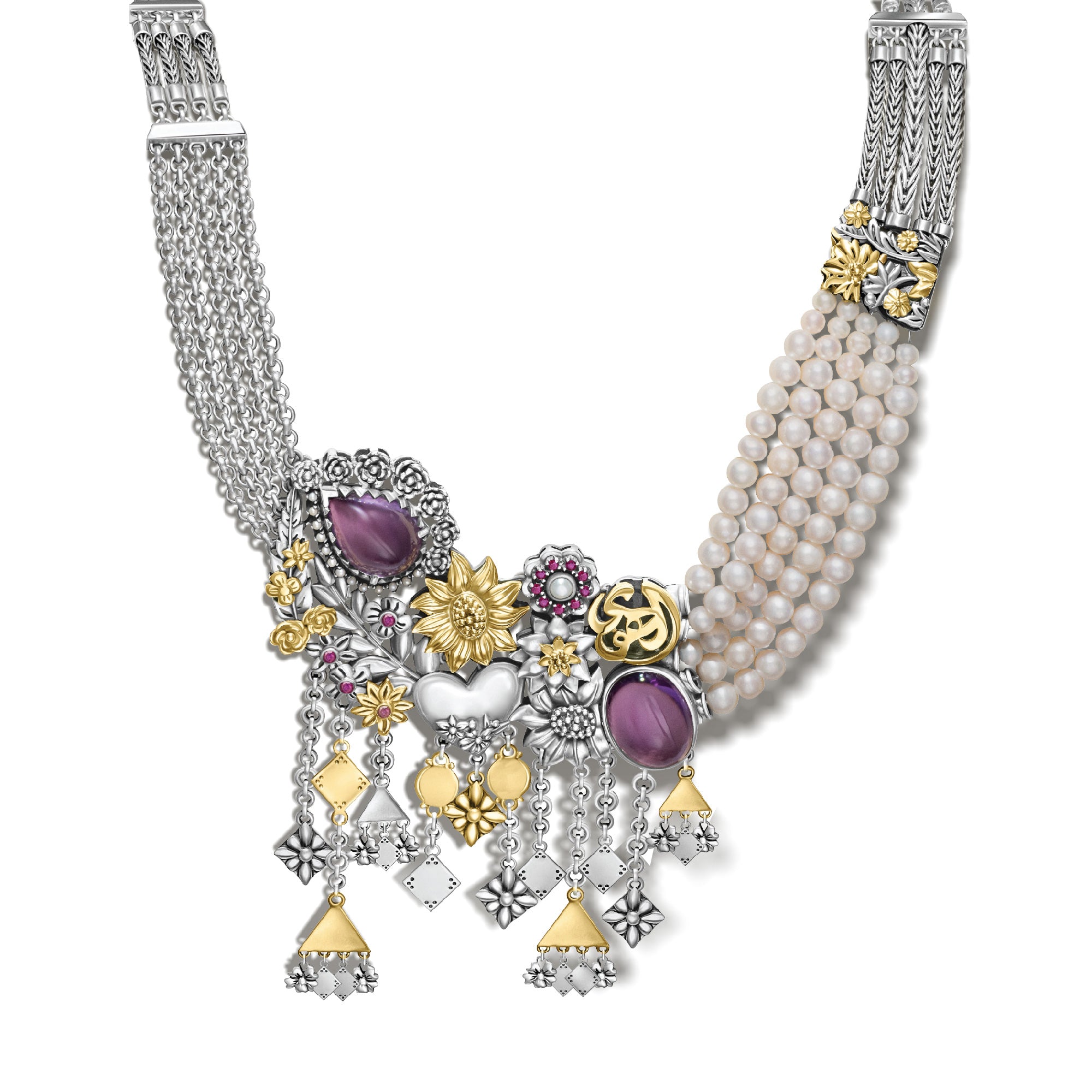 Fallahy Floral Necklace