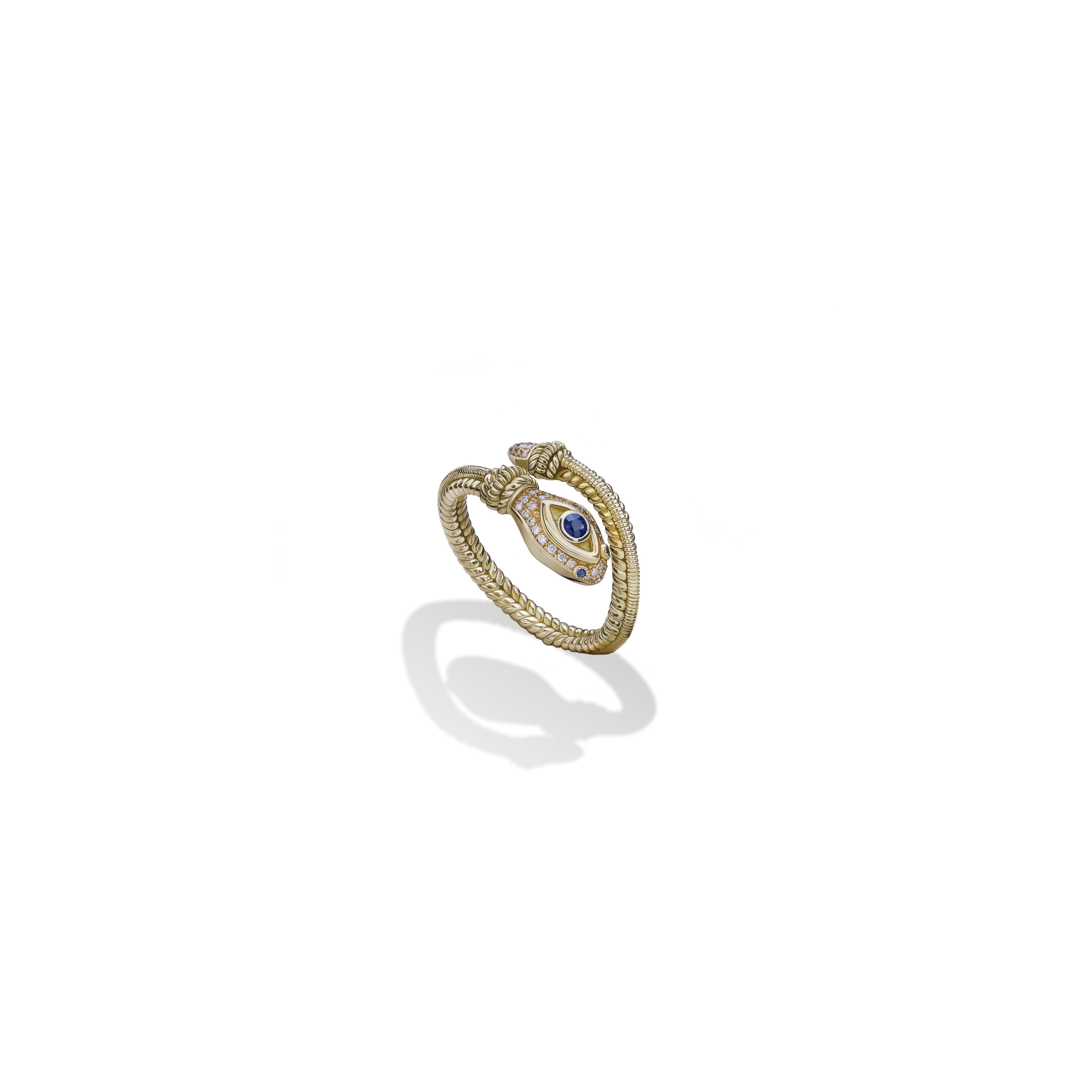 Wrap Around Snake ring