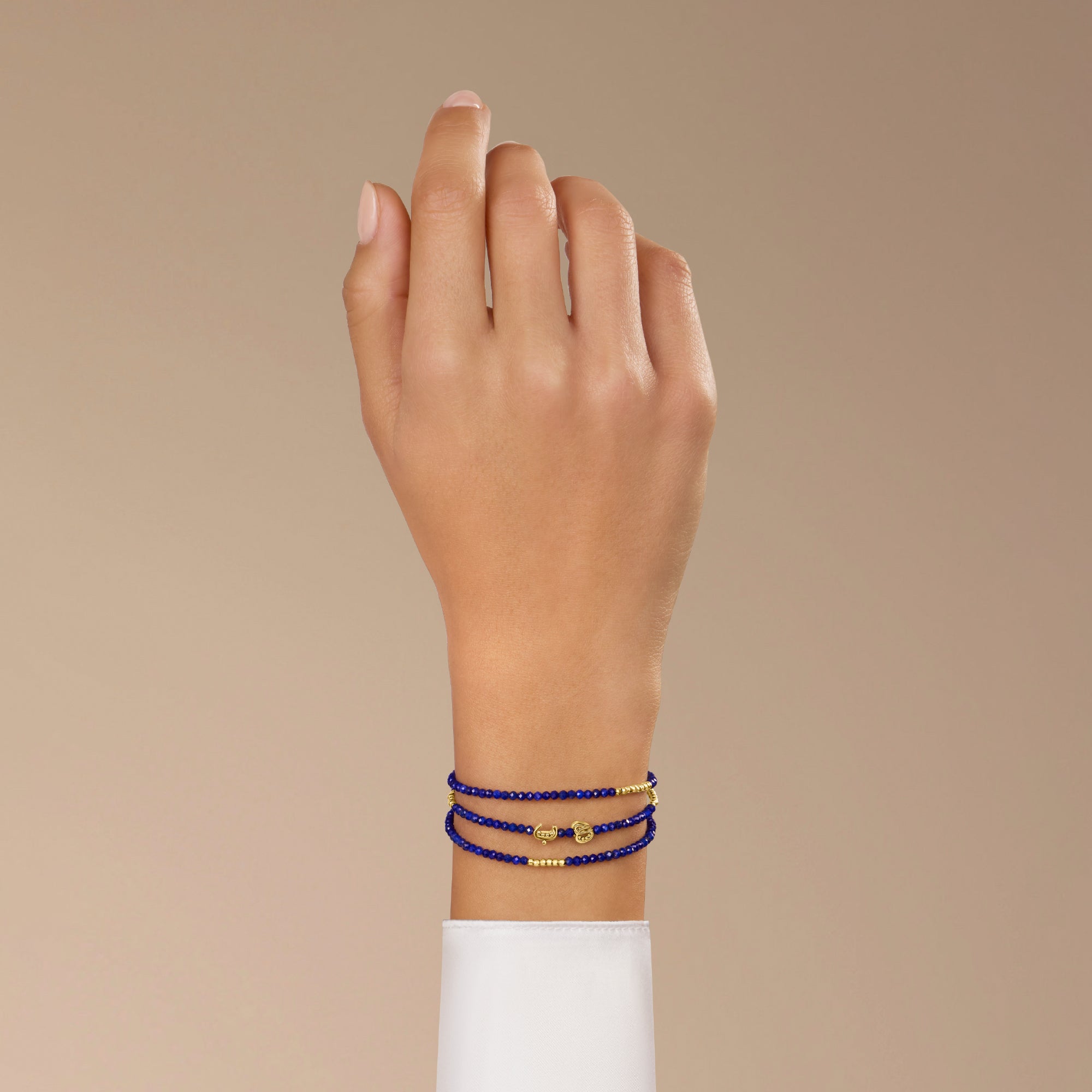 Wrap-around “Love” Bracelet