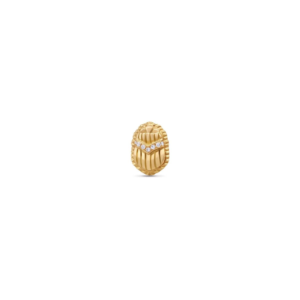 Scarab Stud by Azza Fahmy - Designer Studs