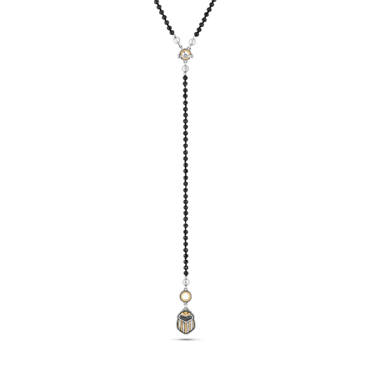 Multi-wear Scarab Necklace by Azza Fahmy - Designer Necklaces
