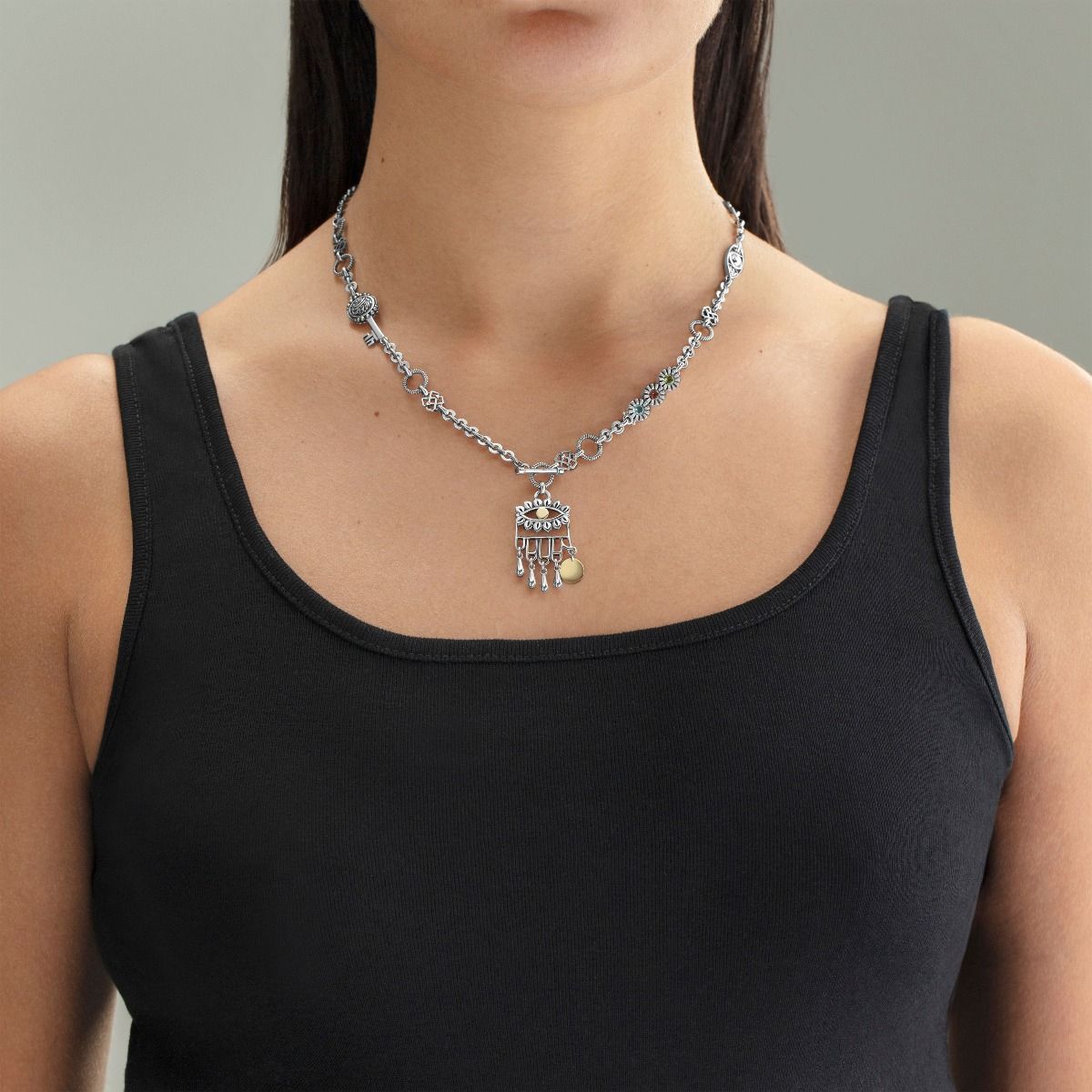 قلادة العين متعددة الأشكال