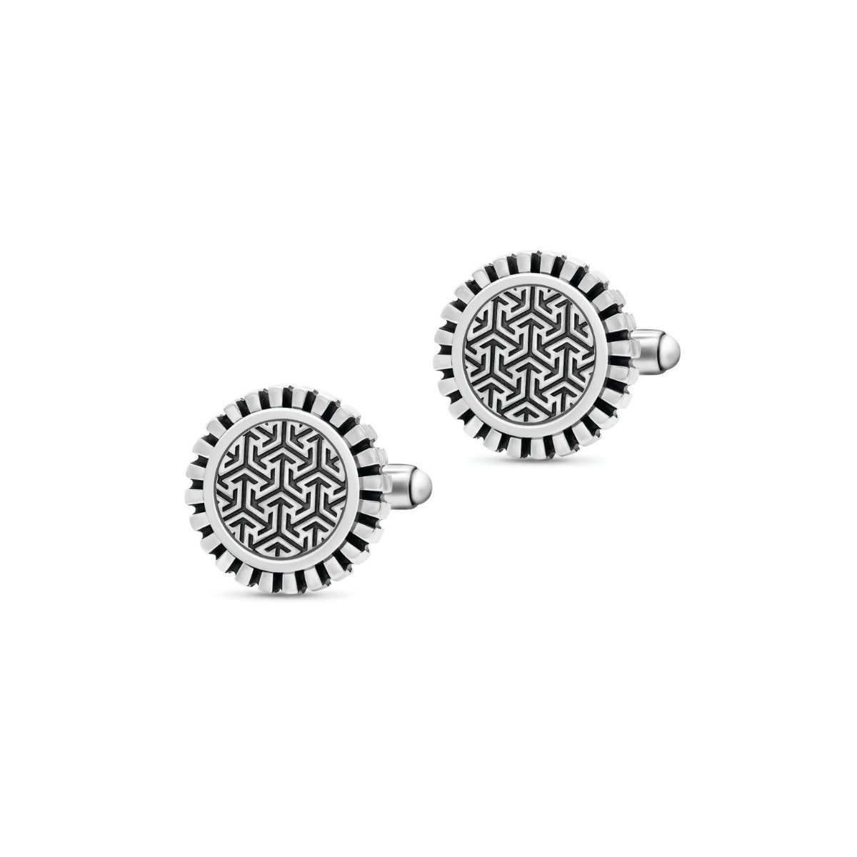 Mamluk Cufflinks by Azza Fahmy Sterling Silver Designer
