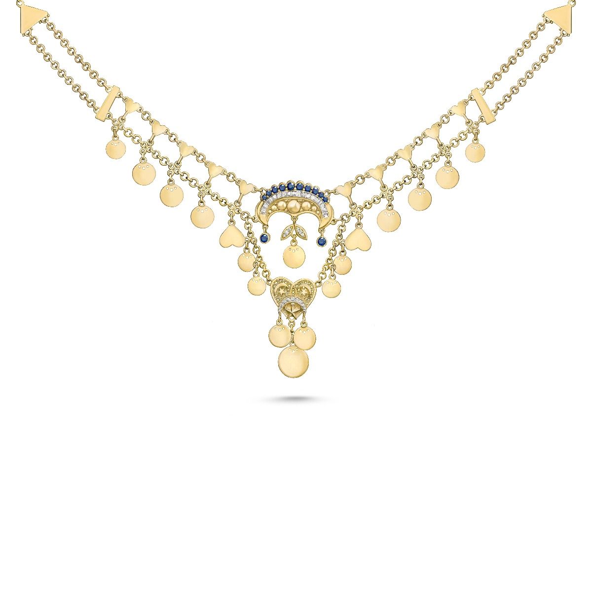 Nafisa Necklace by Azza Fahmy - Designer Necklaces