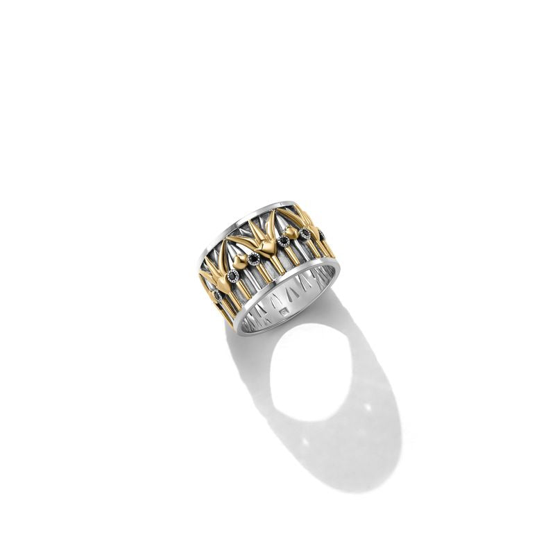 Rising Lotus Ring by Azza Fahmy - Designer Rings