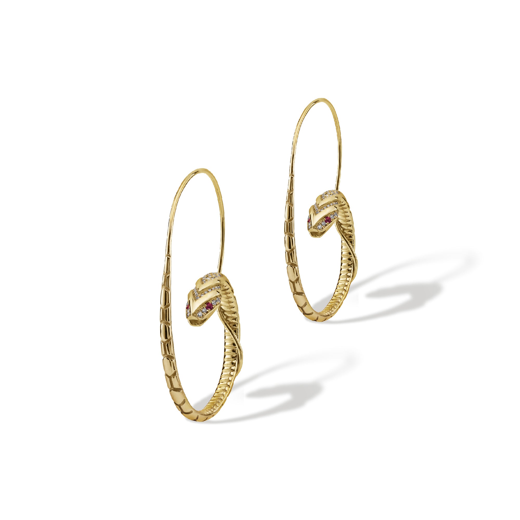 قرط الثعبان الدائري