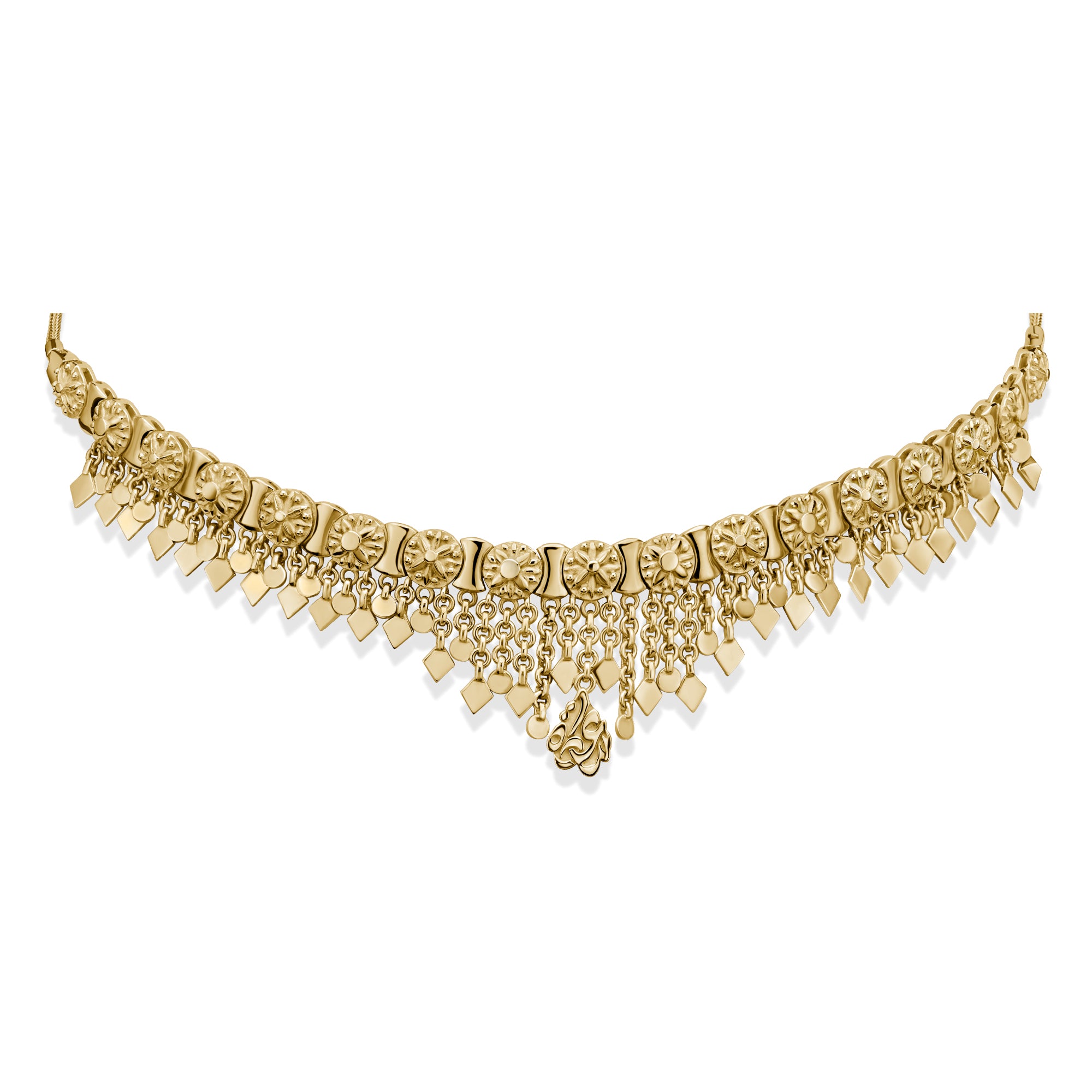 Gold Garden of Happiness Choker