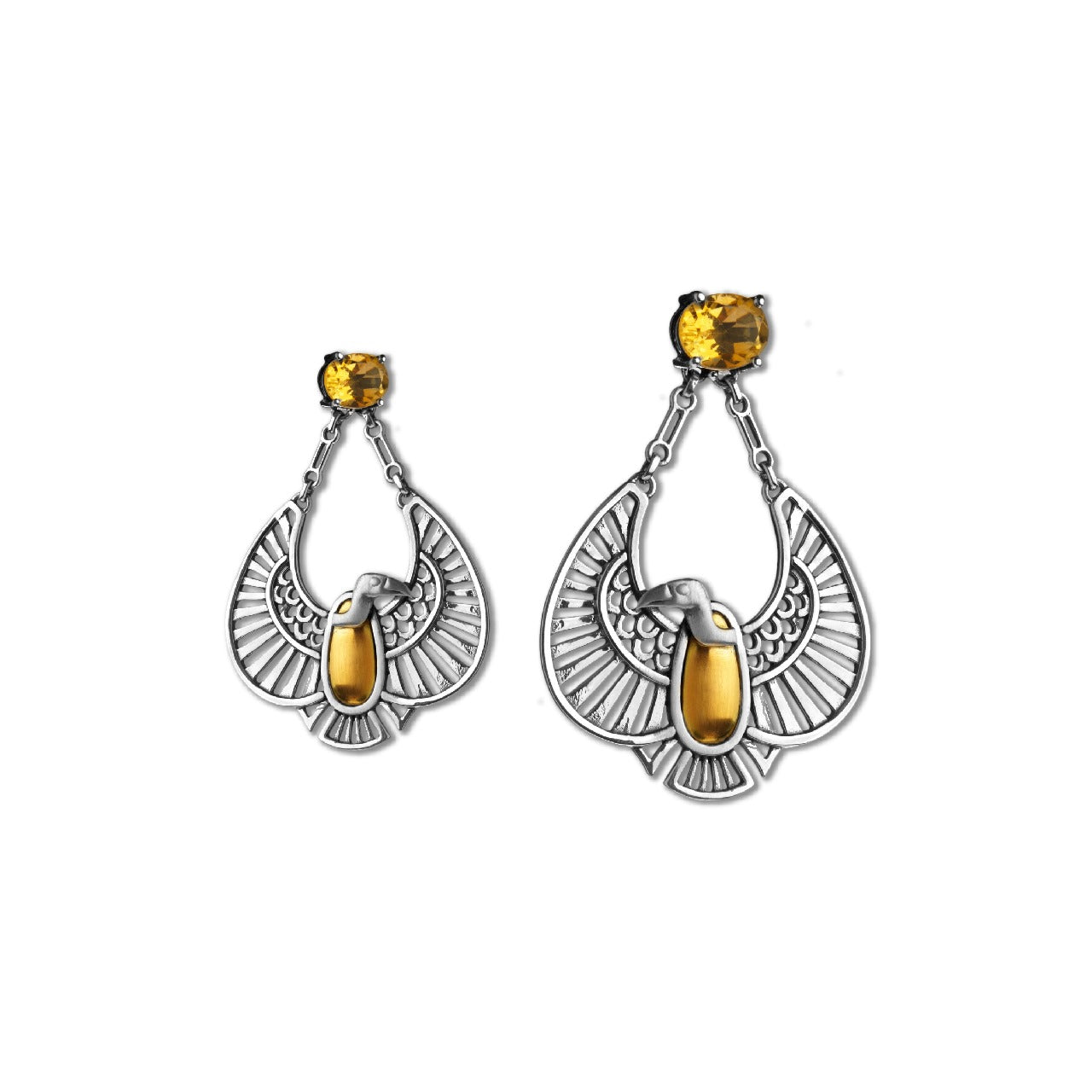 Nekhbet Vulture Earrings