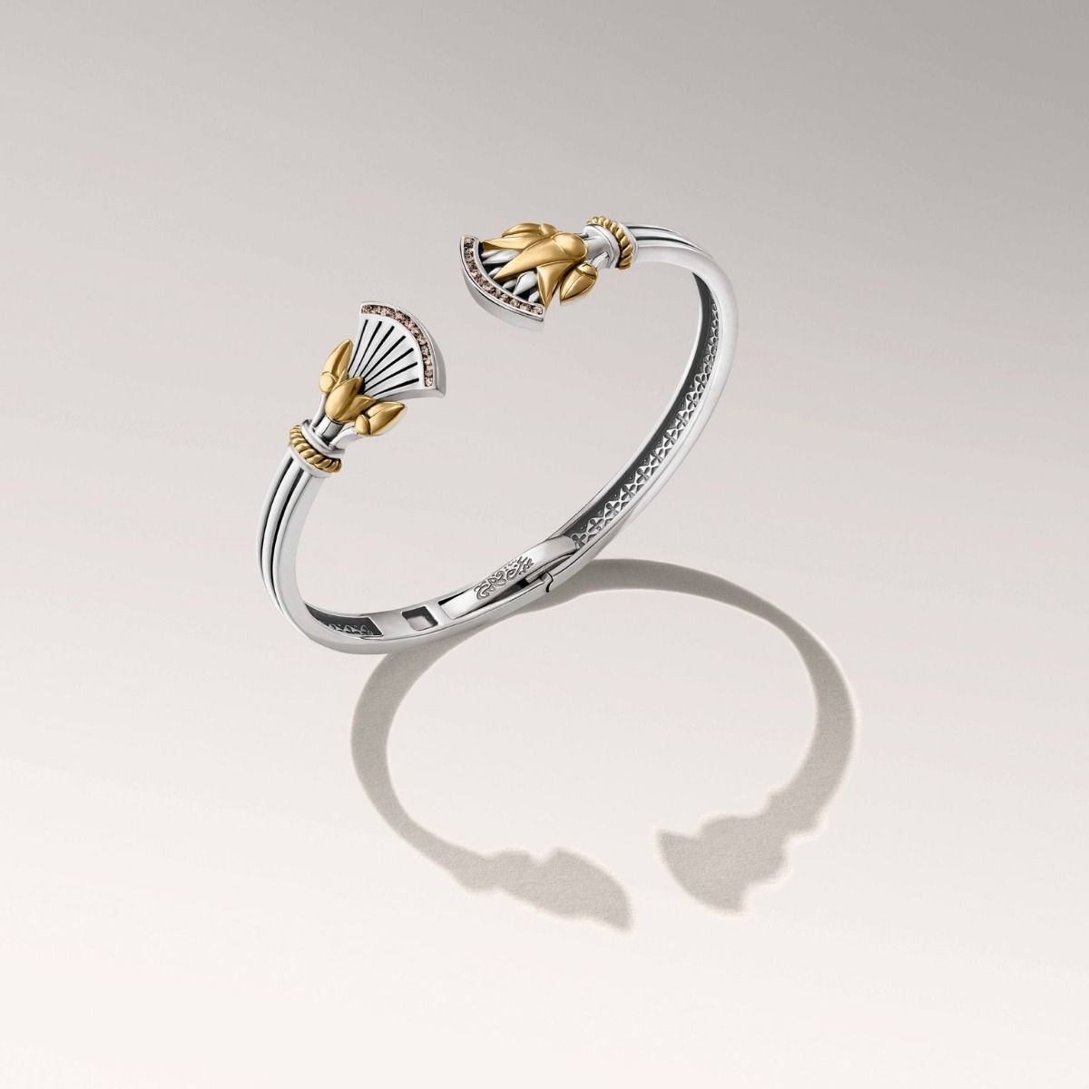 Lotus Union Bangle by Azza Fahmy - Designer Bracelets