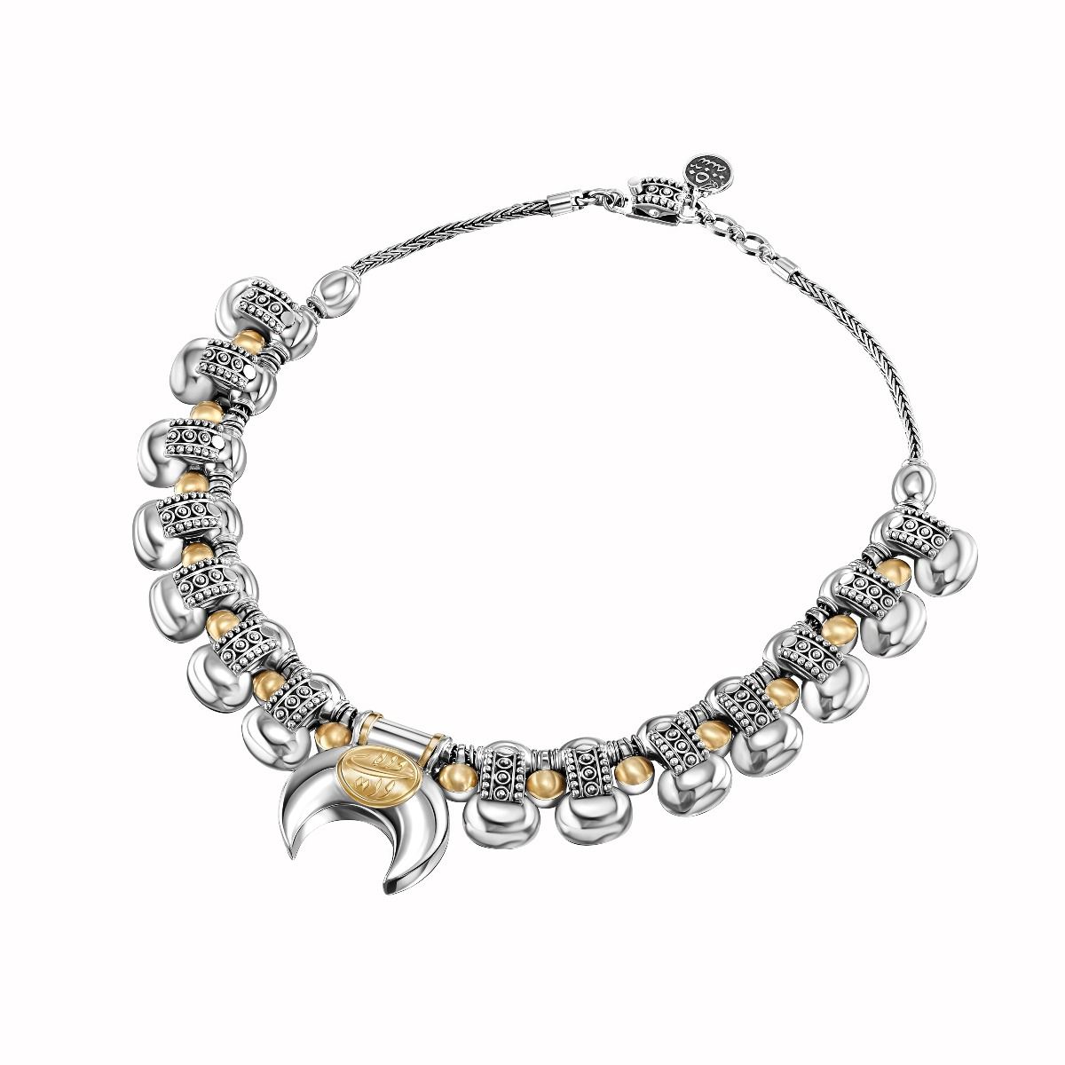 Crescent Necklace by Azza Fahmy - Designer Necklaces