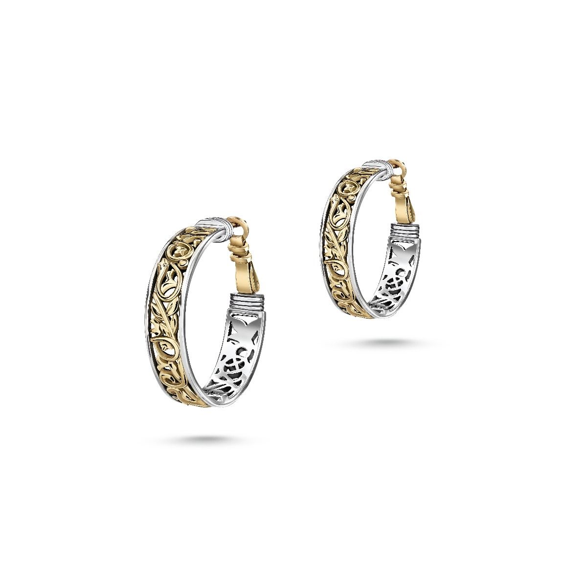 Blessings Hoop Earrings by Azza Fahmy - Designer Earrings