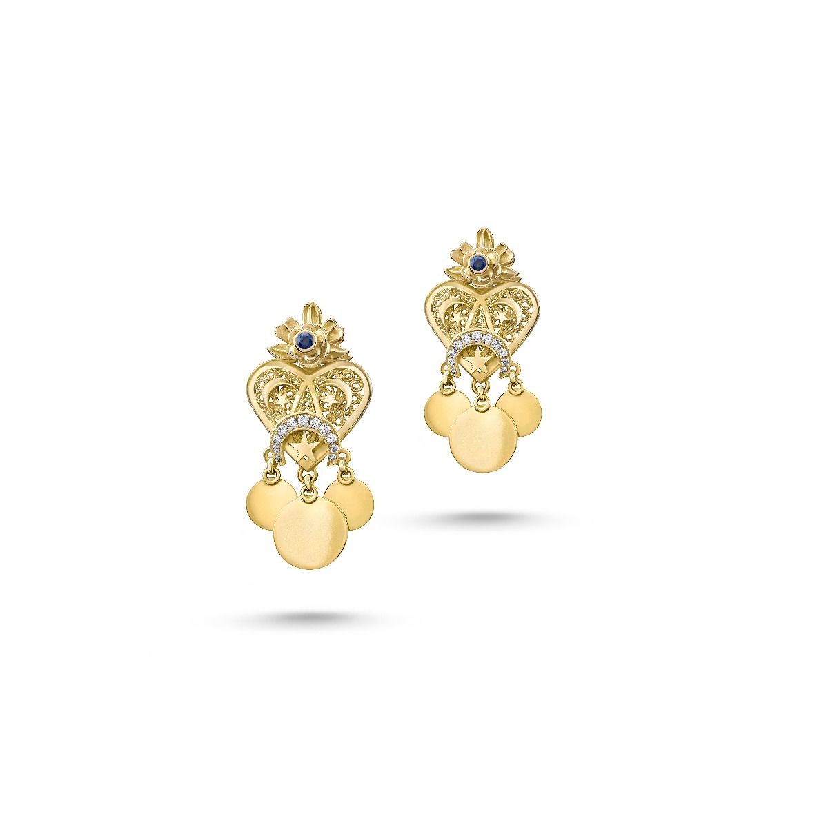 Ghalia Earrings by Azza Fahmy - Designer Earrings