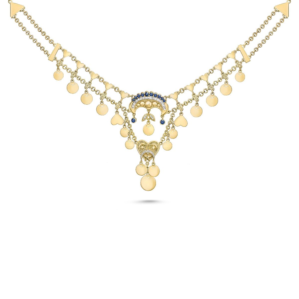 Nafisa Necklace by Azza Fahmy - Designer Necklaces