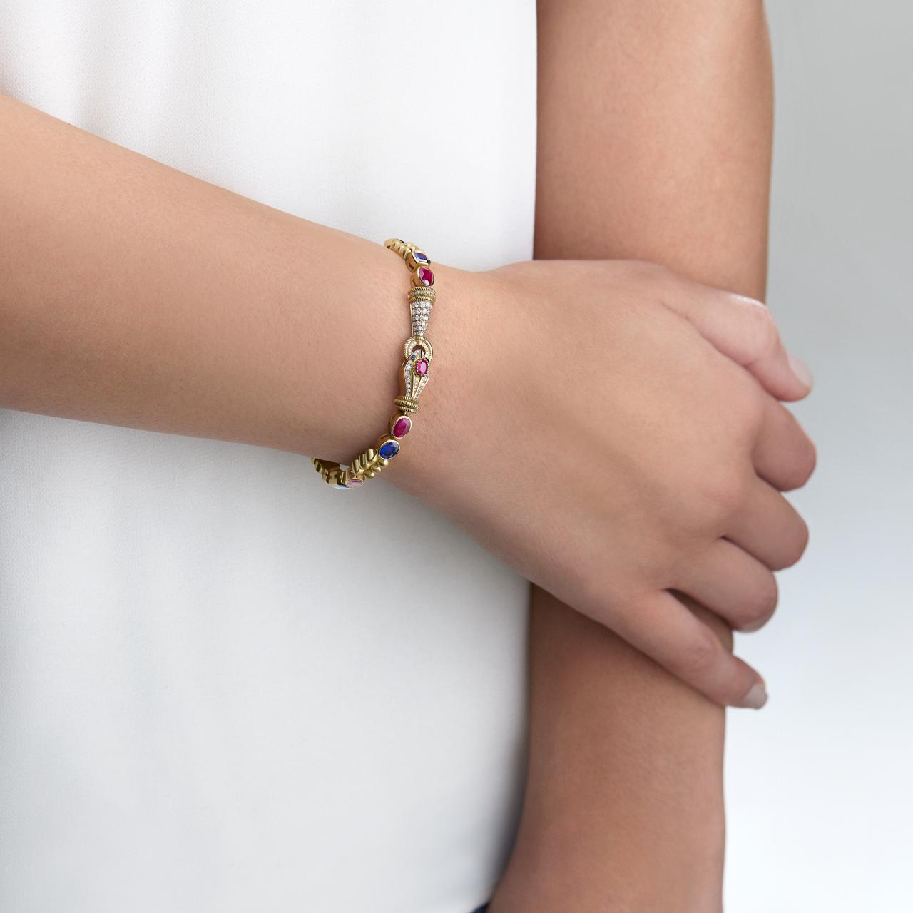 Stone Snake Bracelet